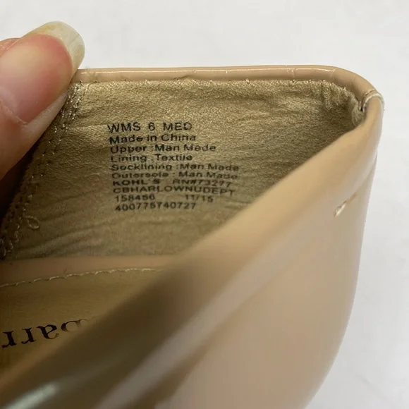 CROFT & BARROW Nude Kitten Heel Pumps Comfort Versatile Corporate Career NWT 6 M - Picture 13 of 16